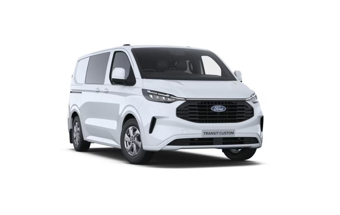 FORD TRANSIT CUSTOM 320 L1 DIESEL FWD 2.0 EcoBlue 136ps H1 Double Cab Van Limited Auto