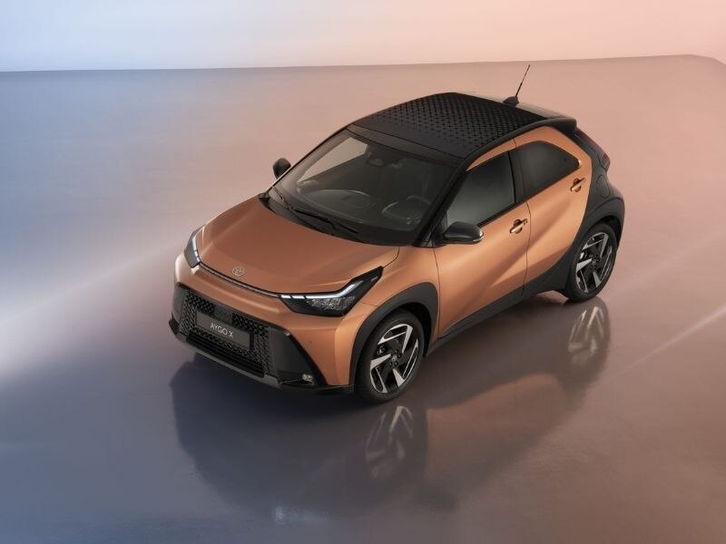 2025 Toyota Aygo X Hybrid exterior front side view