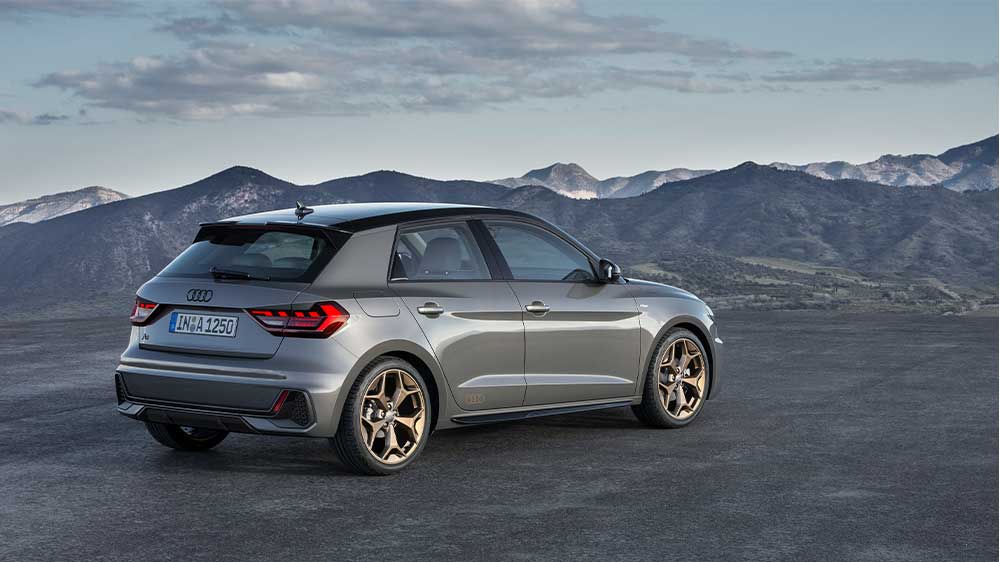 Audi A1 sportback rear exterior