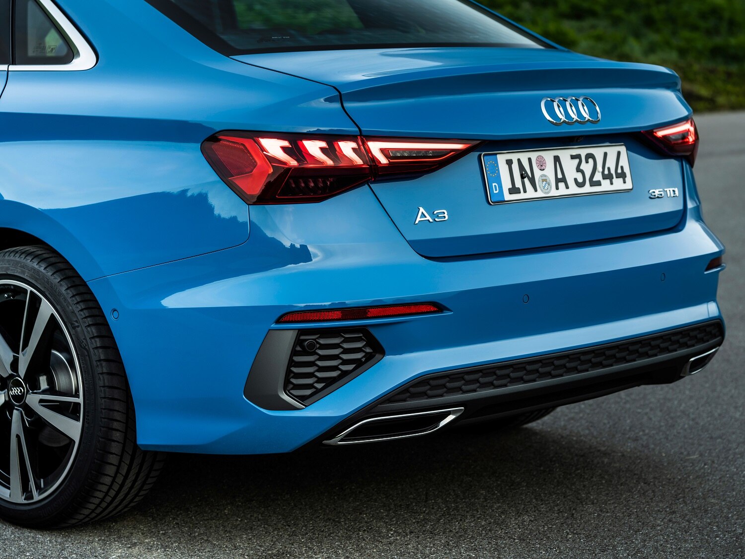 Audi A3 Saloon rear