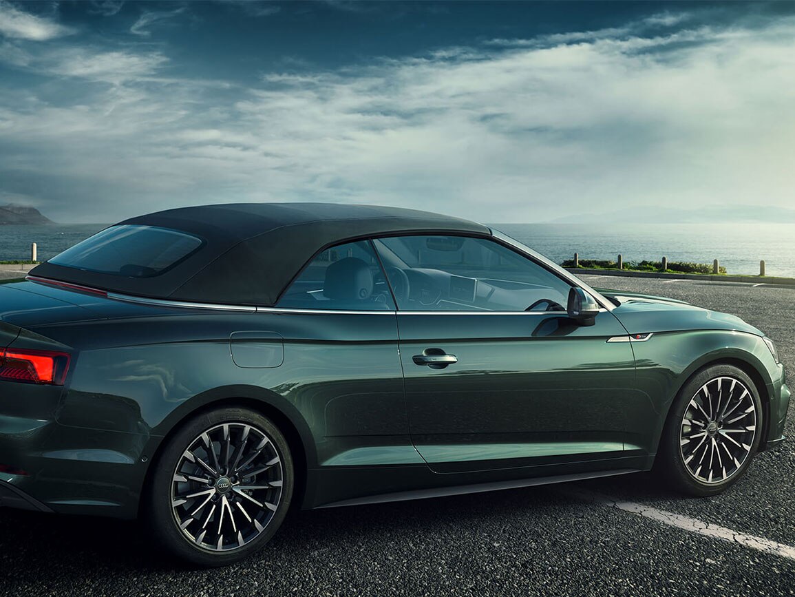 Audi A5 Cabriolet exterior roof up