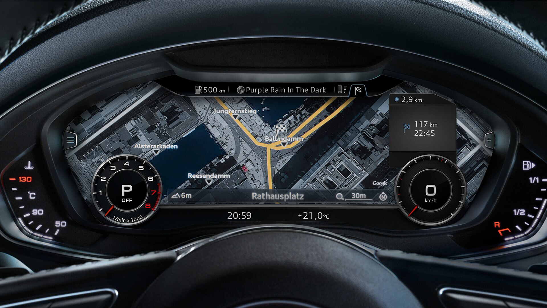 Audi S5 Cabriolet dash