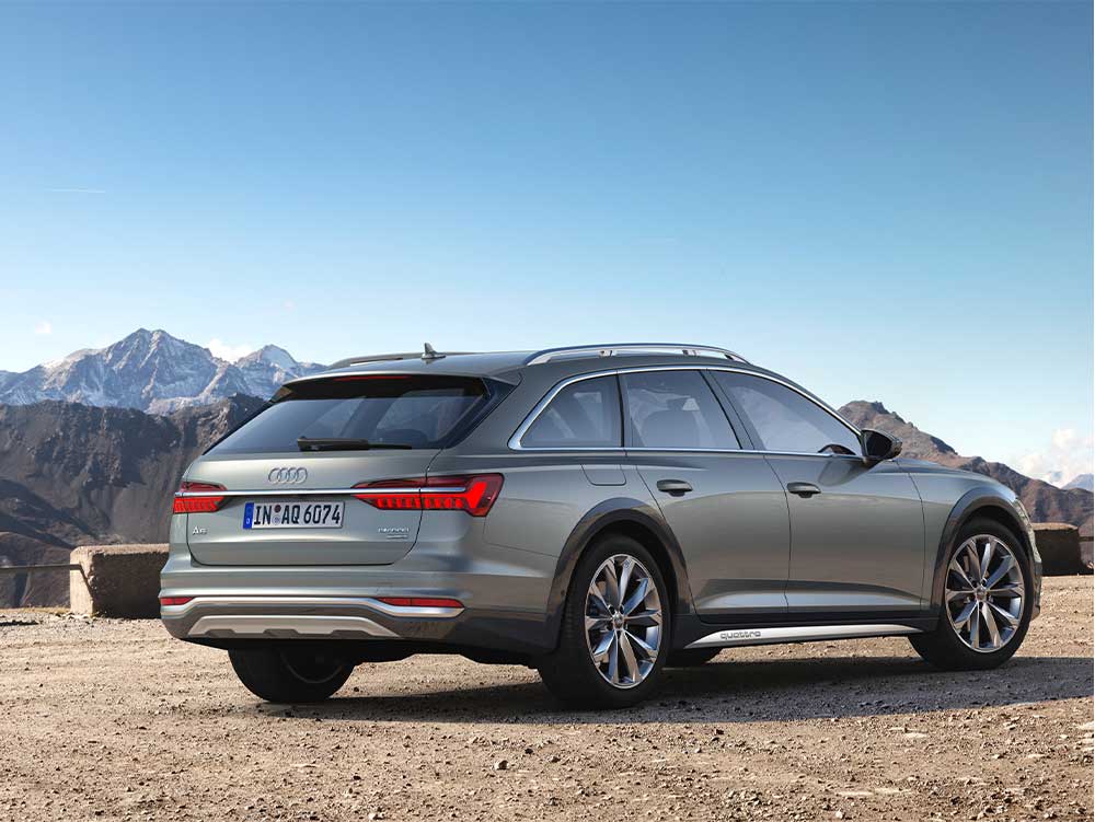 Audi A6 allroad rear exterior