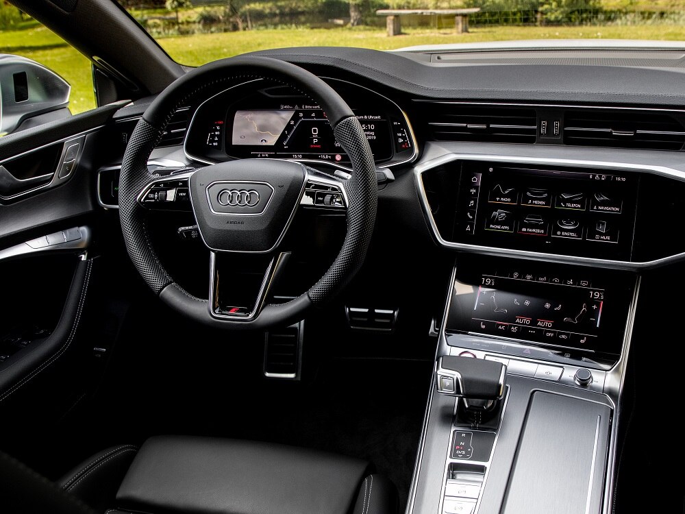 Interior of the Audi S7
