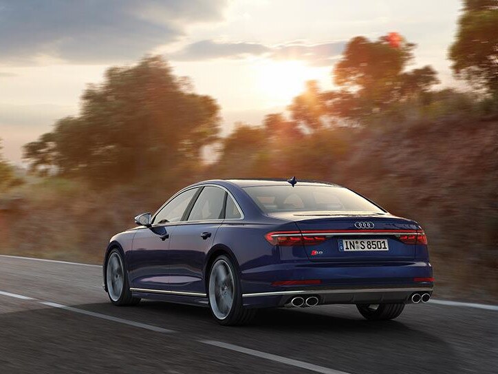 Audi S8 rear