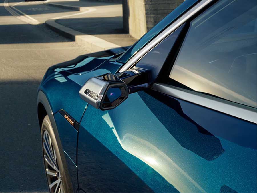 Audi E-tron wing mirror