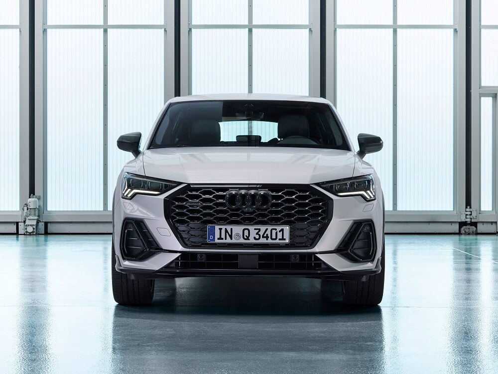Front view of Audi Q3 Sportback
