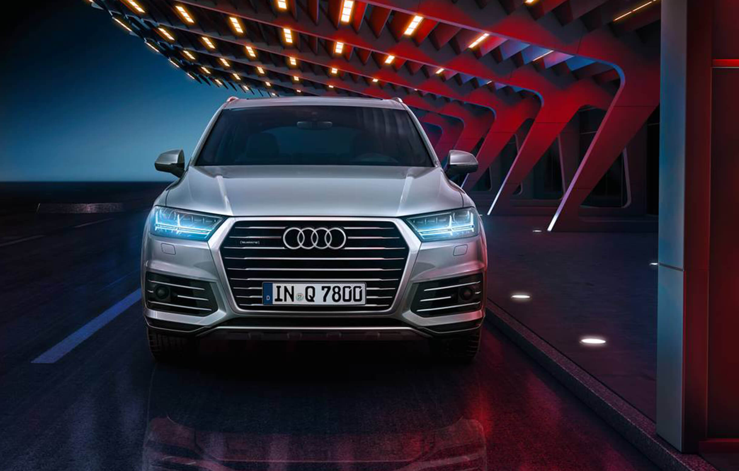 Audi Q7 front exterior