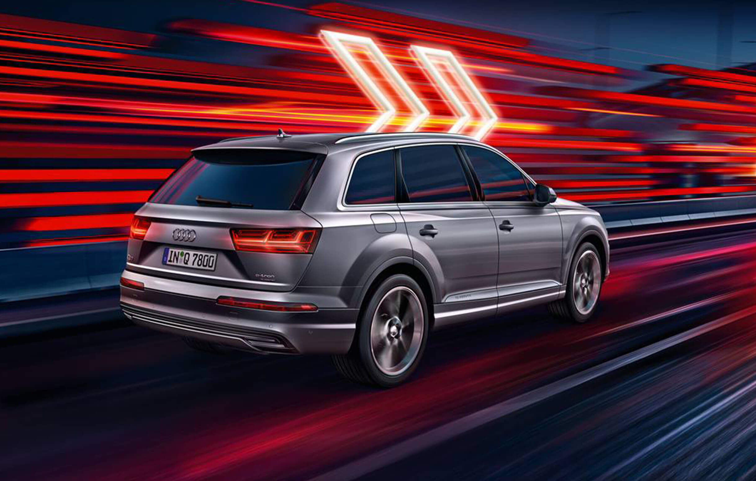 Audi Q7 rear exterior