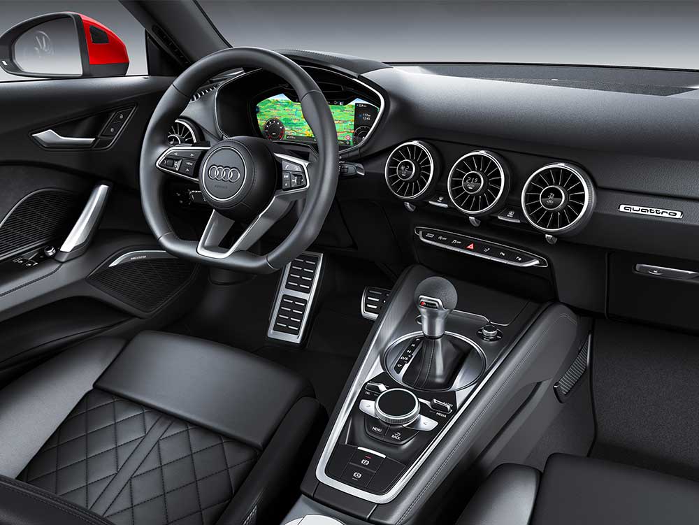 Audi TT Coupe interior