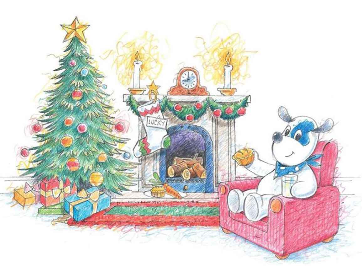 Lucky at Christmas