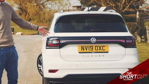 The VW T-Cross features a rear light design that's not expected of a budget SUV.