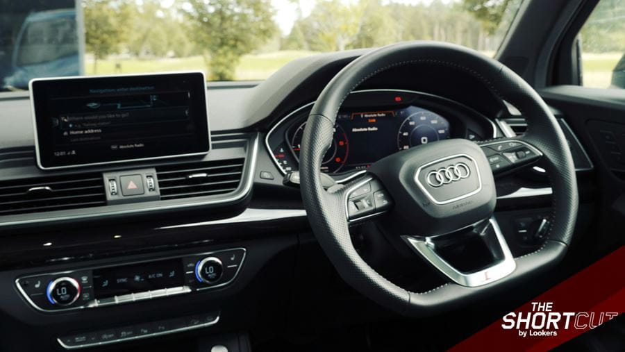 The Vorsprung has Audi's Virtual Cockpit as standard