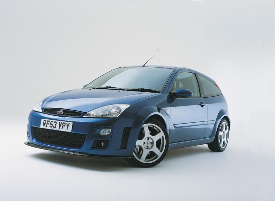 The first Ford Focus RS - image from evo.co.uk