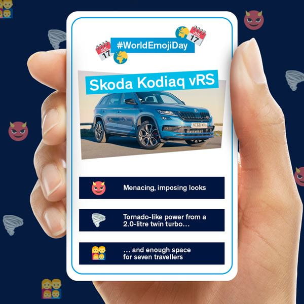 Menacing looks, tornado-like power and enough space for seven inside - the Kodiaq vRS