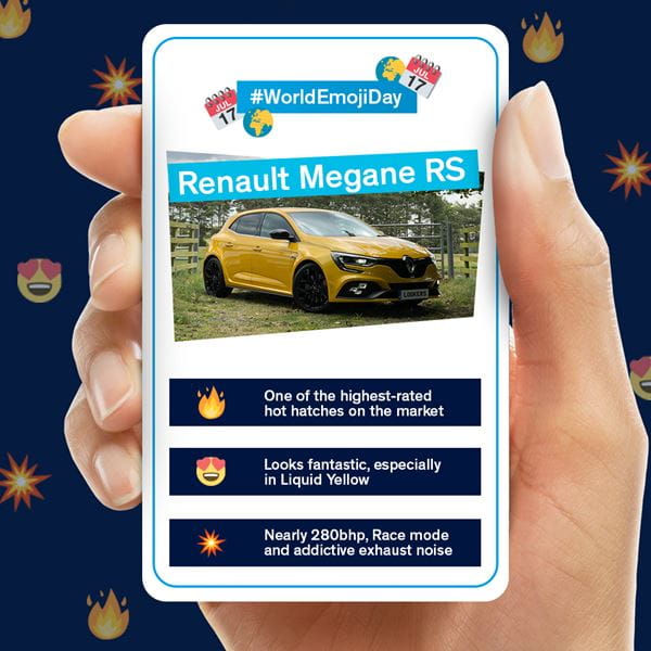 Highly rated, looks fantastic and has nearly 280bhp - the Renault Megane RS