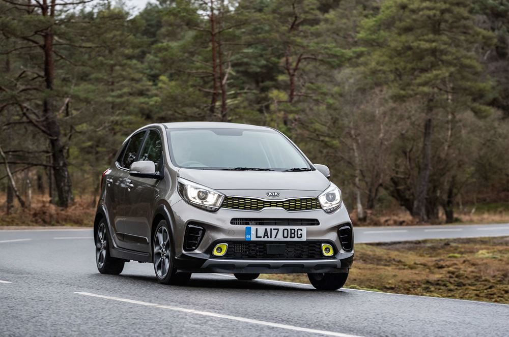 The Kia Picanto X-Line features SUV styling over the standard model