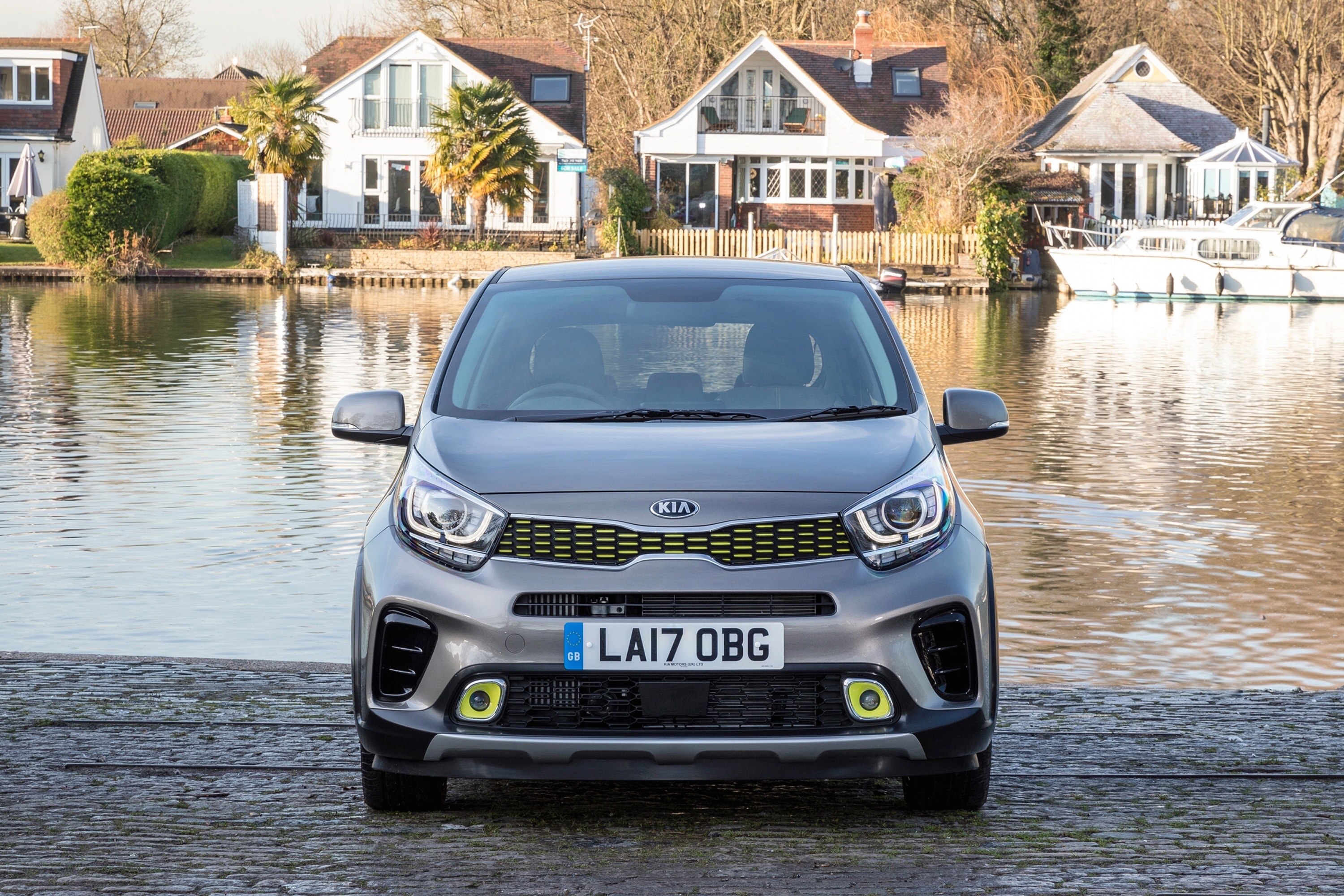 The Picanto X-Line features the signature Kia grille