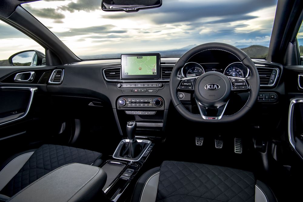 Only available in GT trims, all ProCeed models are nice on the inside too