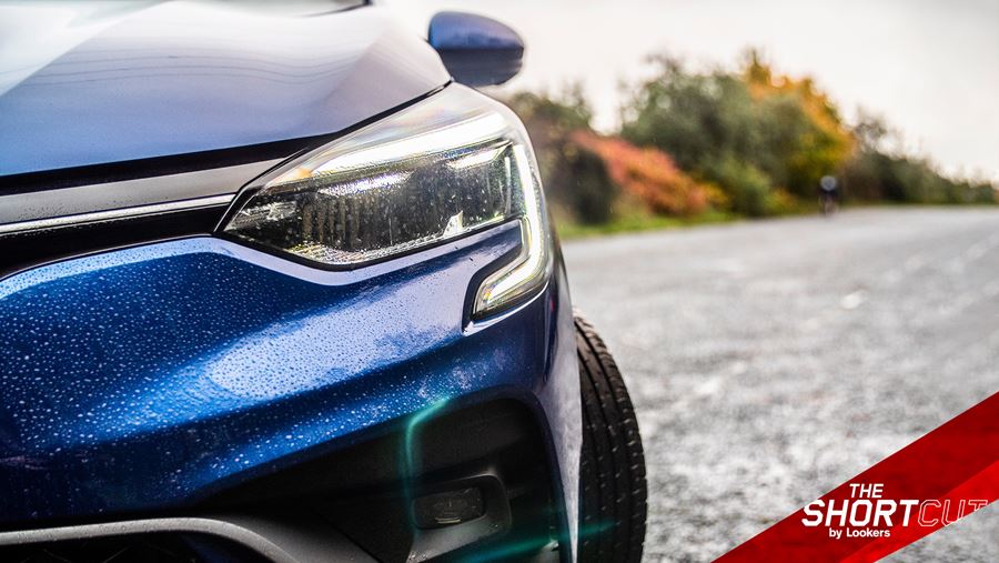 The new Clio's daytime LEDs are a nice feature