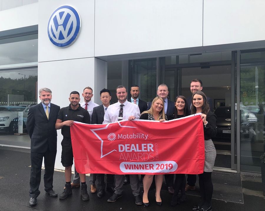 The award-winning team at Lookers VW Newcastle