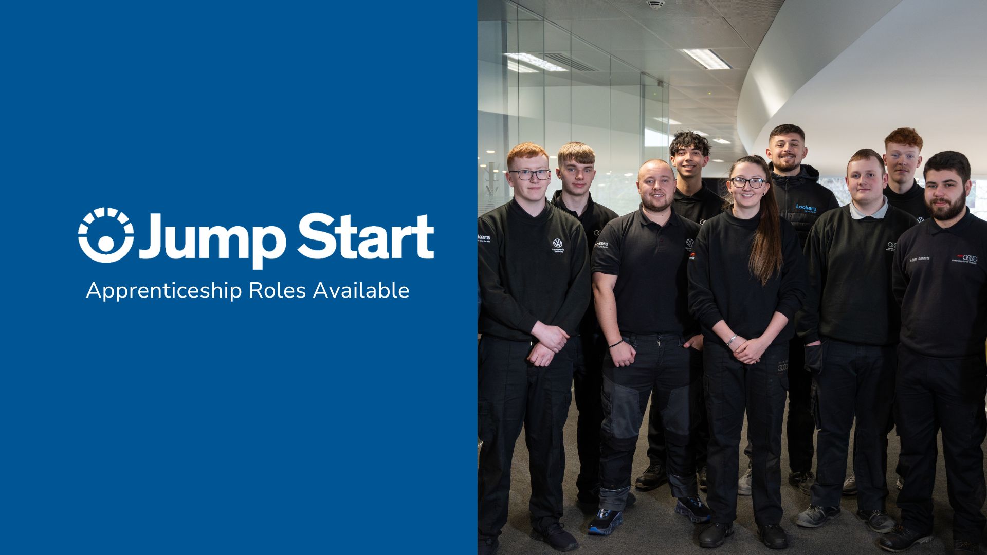 Lookers Apprenticeship Roles Available Webpage Header