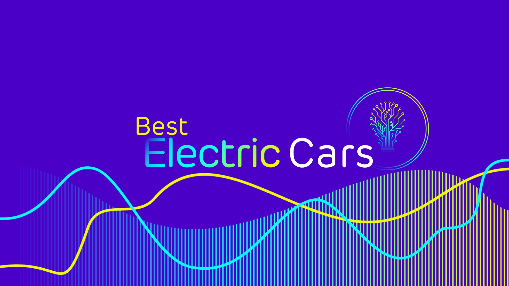 Best Electric Cars header image featuring a purple background with "Best Electric Cars" text overlaid