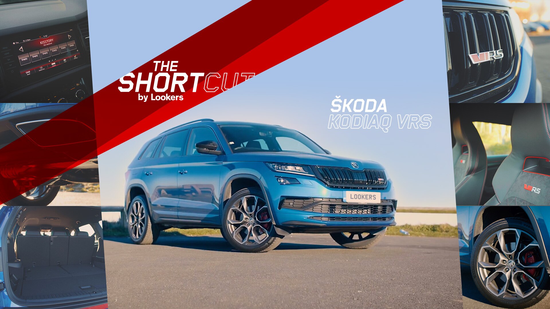 The Skoda Kodiaq vRS, the quickest version of Skoda's range-topping SUV