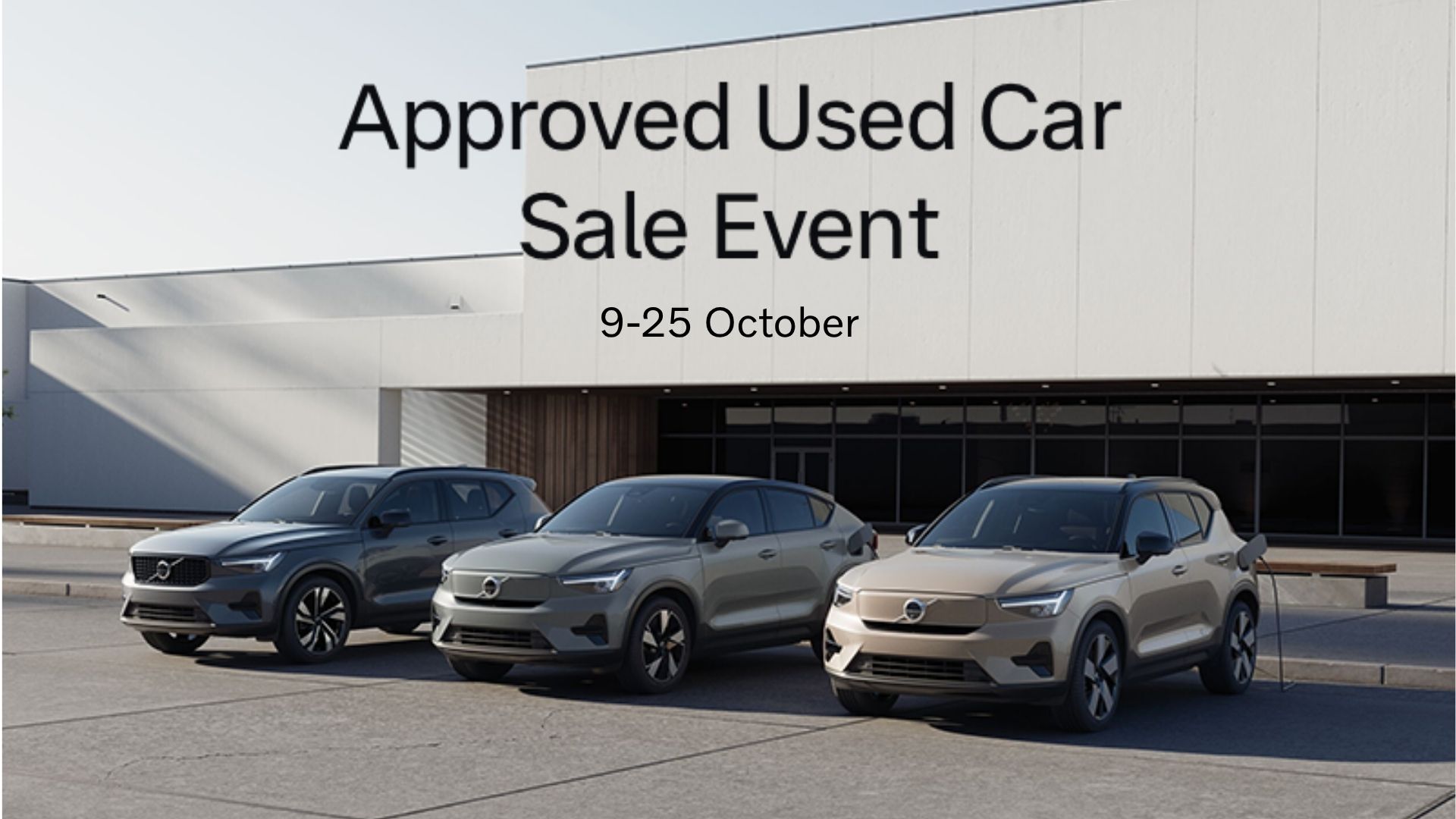 Volvo Approved Used Car Sale Event