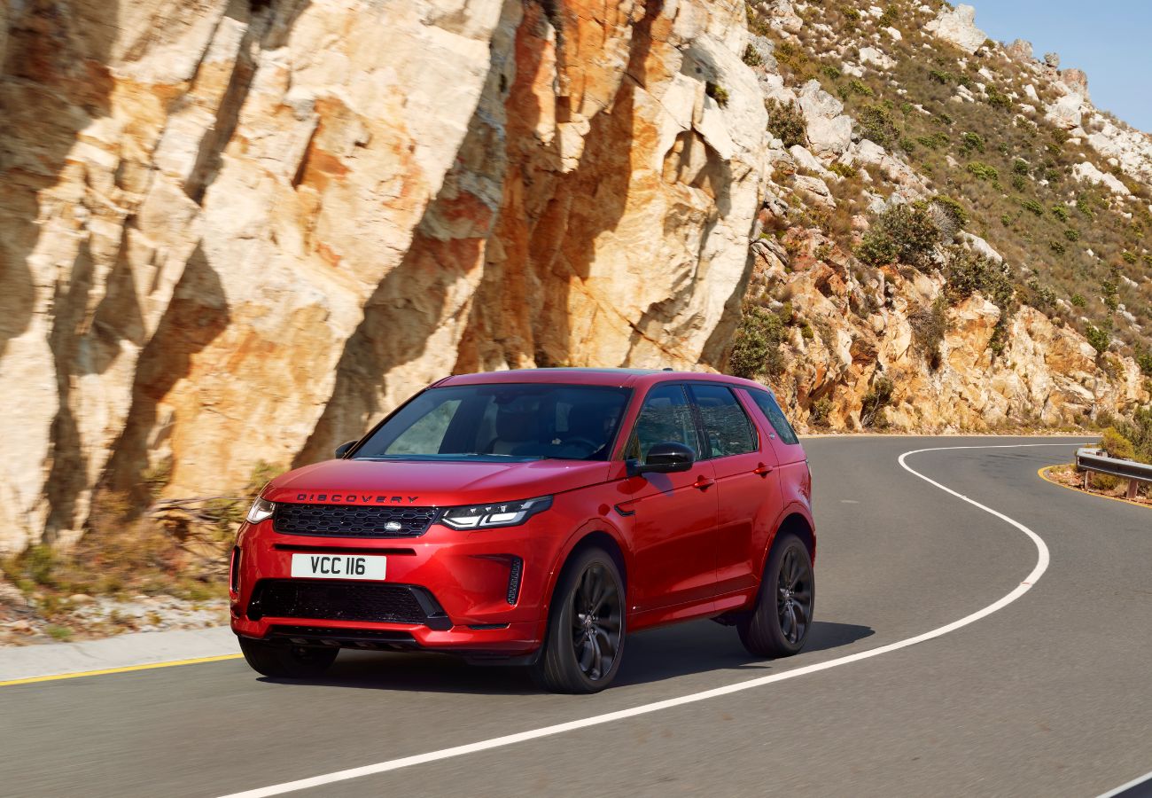 Discovery Sport driving on the road
