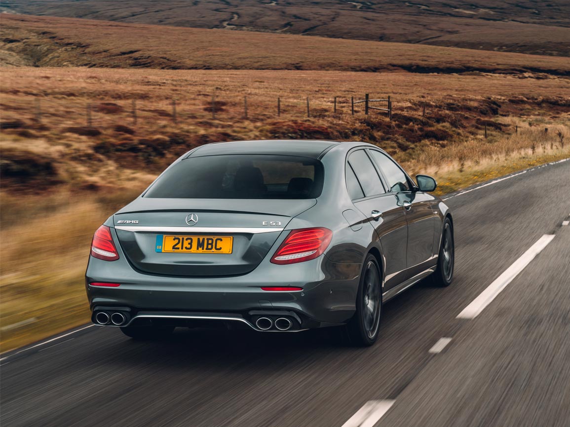 Mercedes-AMG E 53 Saloon - Rear View
