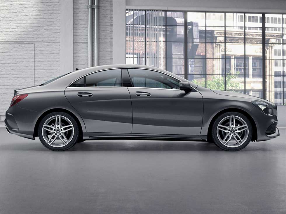 Mercedes-Benz CLA Coupe sideview