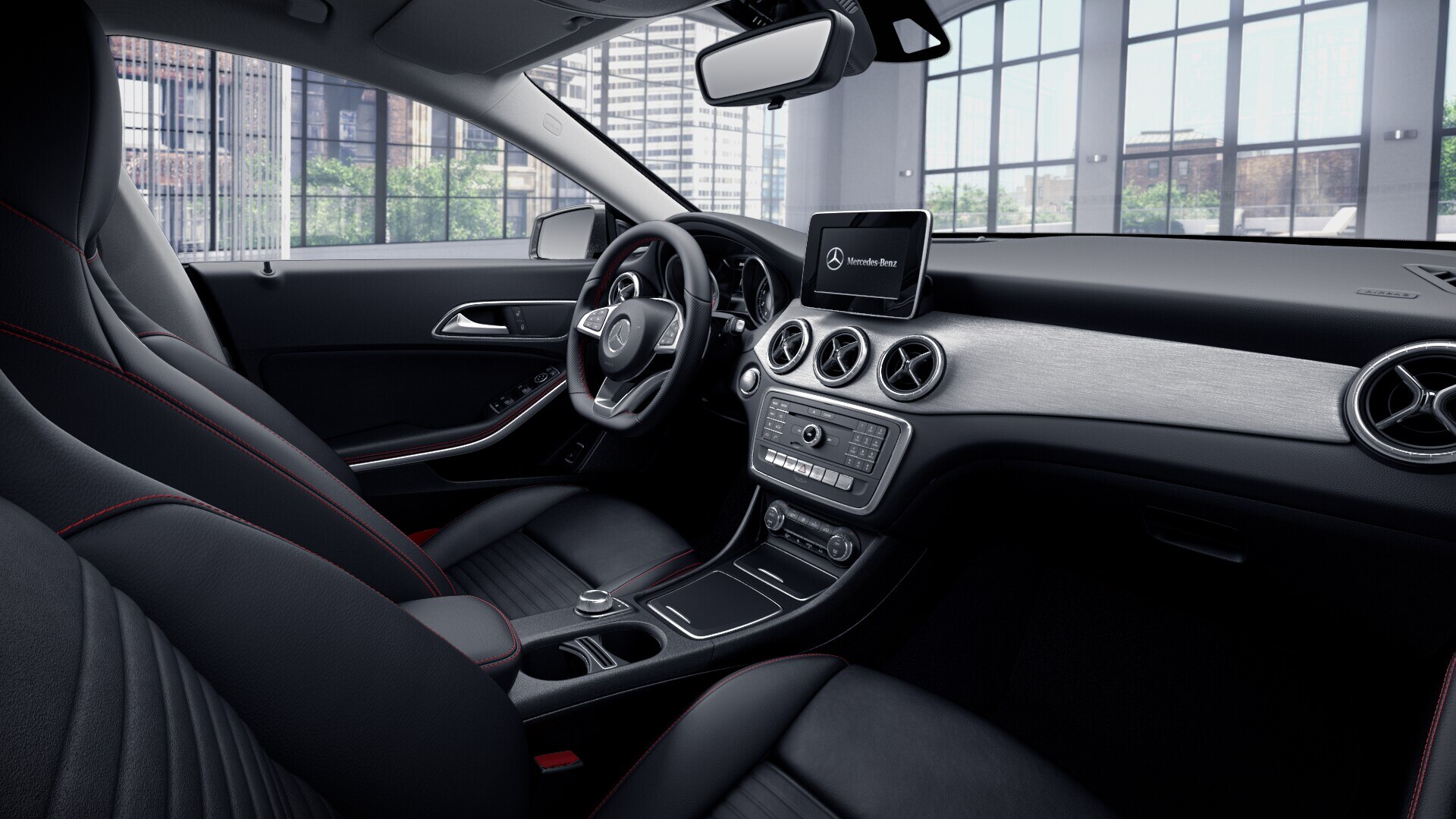 CLA Coupe interior