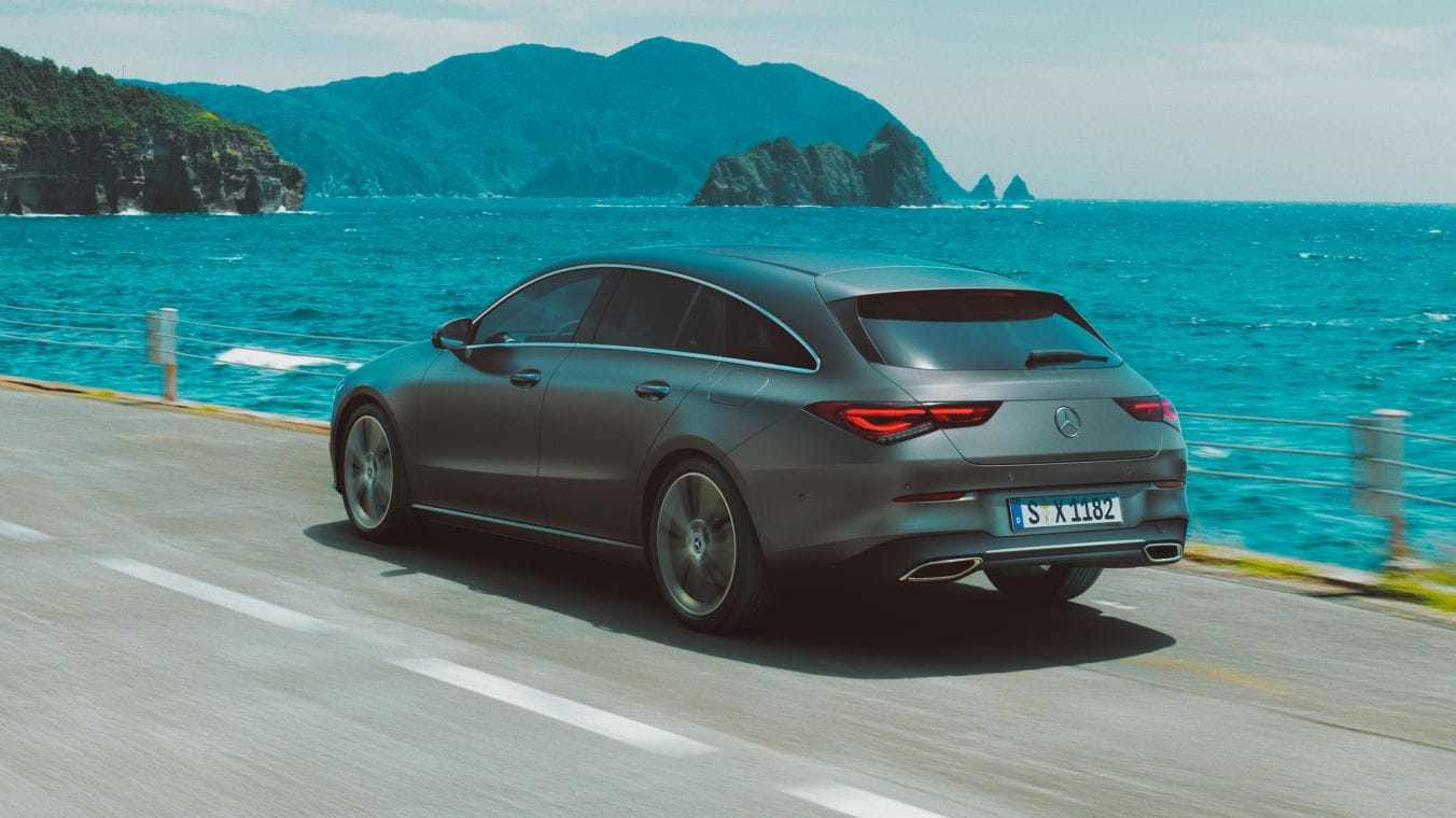 new Mercedes-Benz CLA Shooting Brake