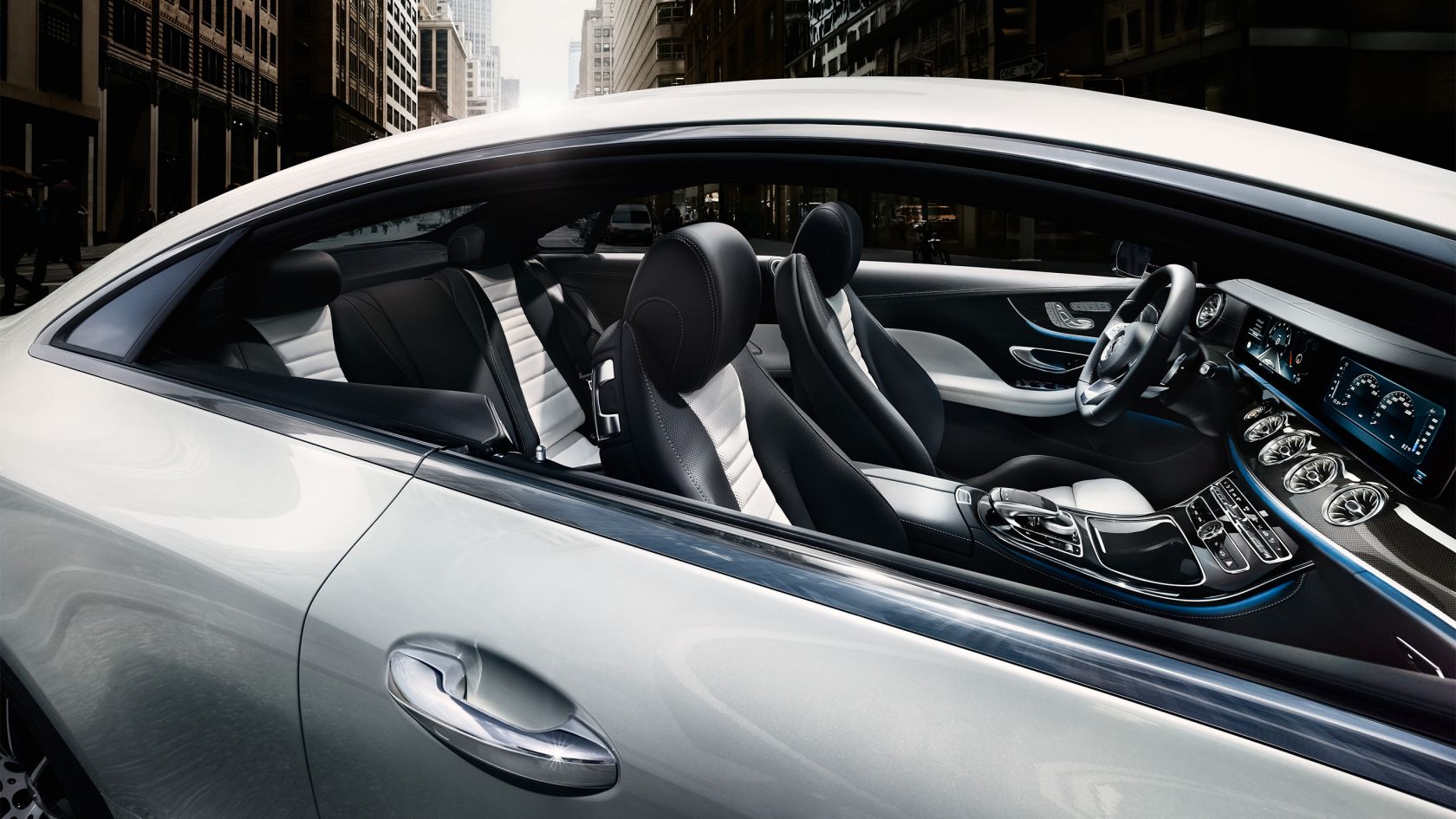 Mercedes-benz E class interior
