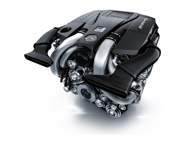 Mercedes-benz genuine parts engine