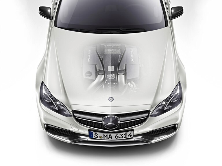Mercedes-benz genuine parts car