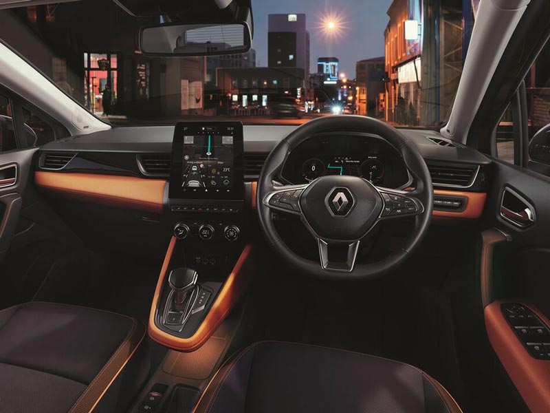 new renault captur interior