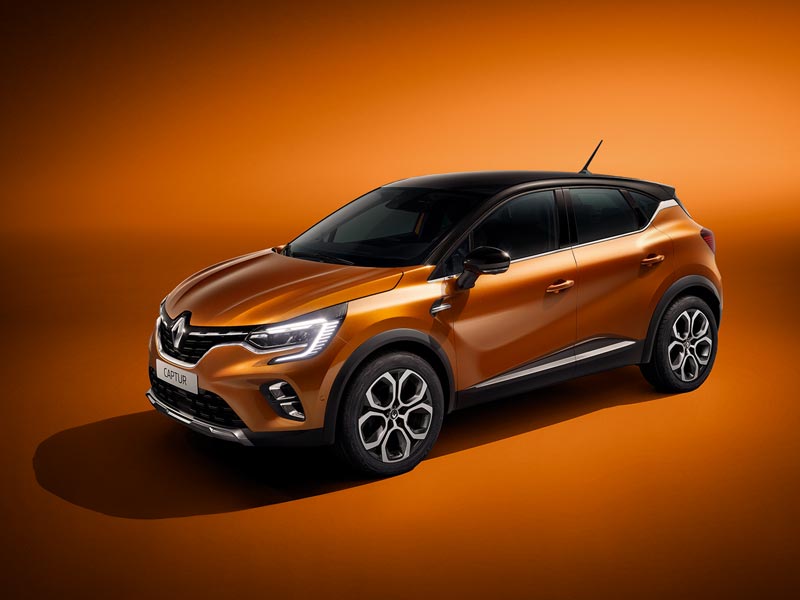 new renault orange captur