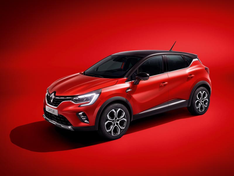 new renault red captur