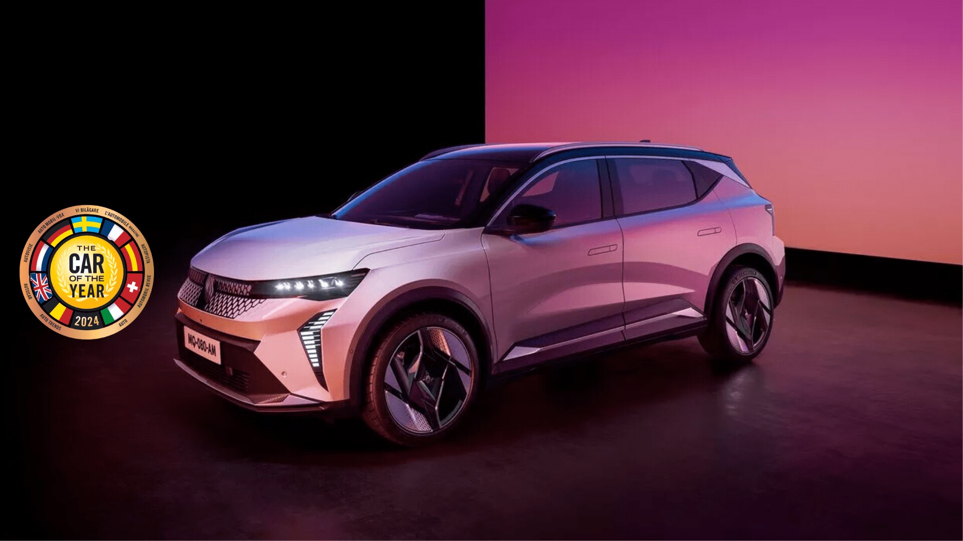 Renault Scenic E-Tech 100% Electric wins Car of the Year Award