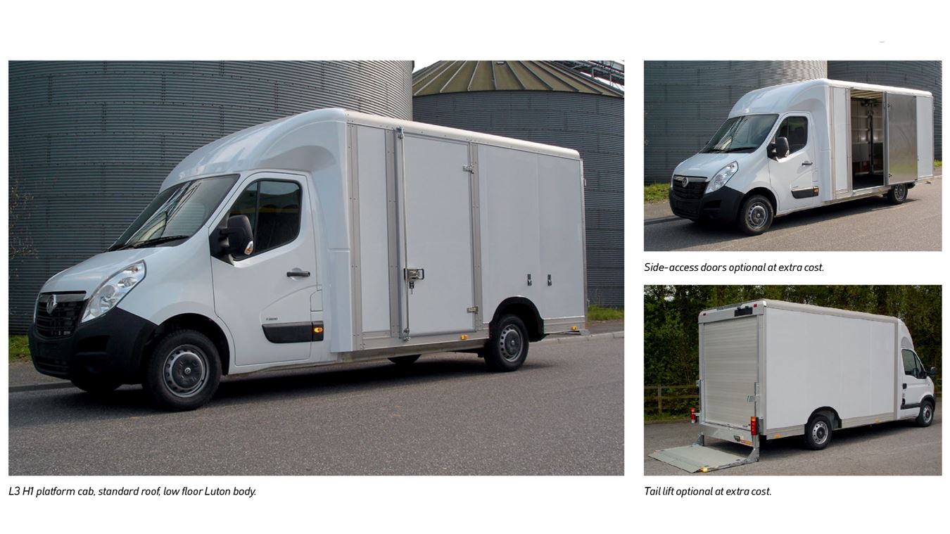 New Vauxhall Movano Chassis Cab | Lookers Vauxhall