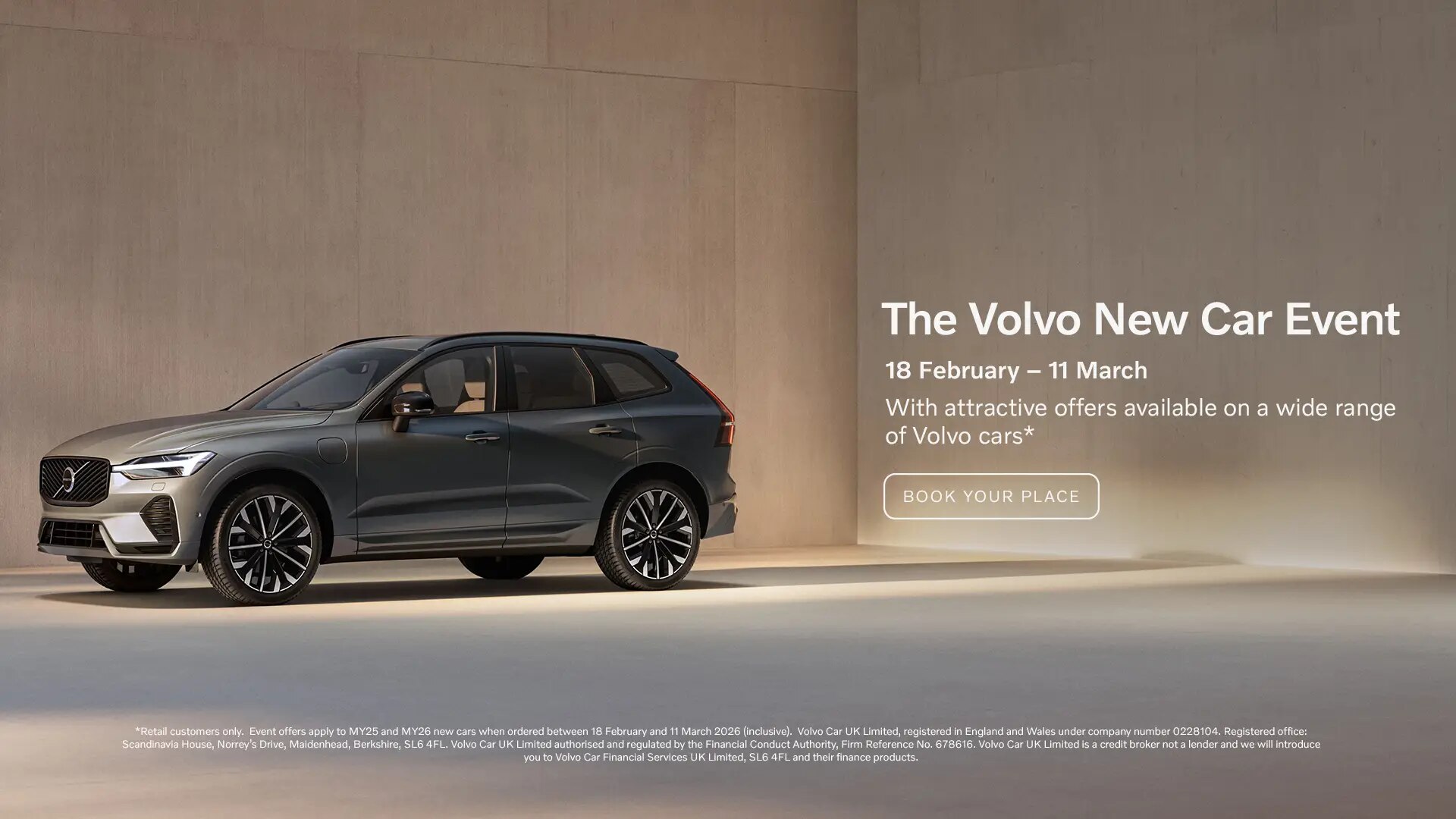 volvo new car event