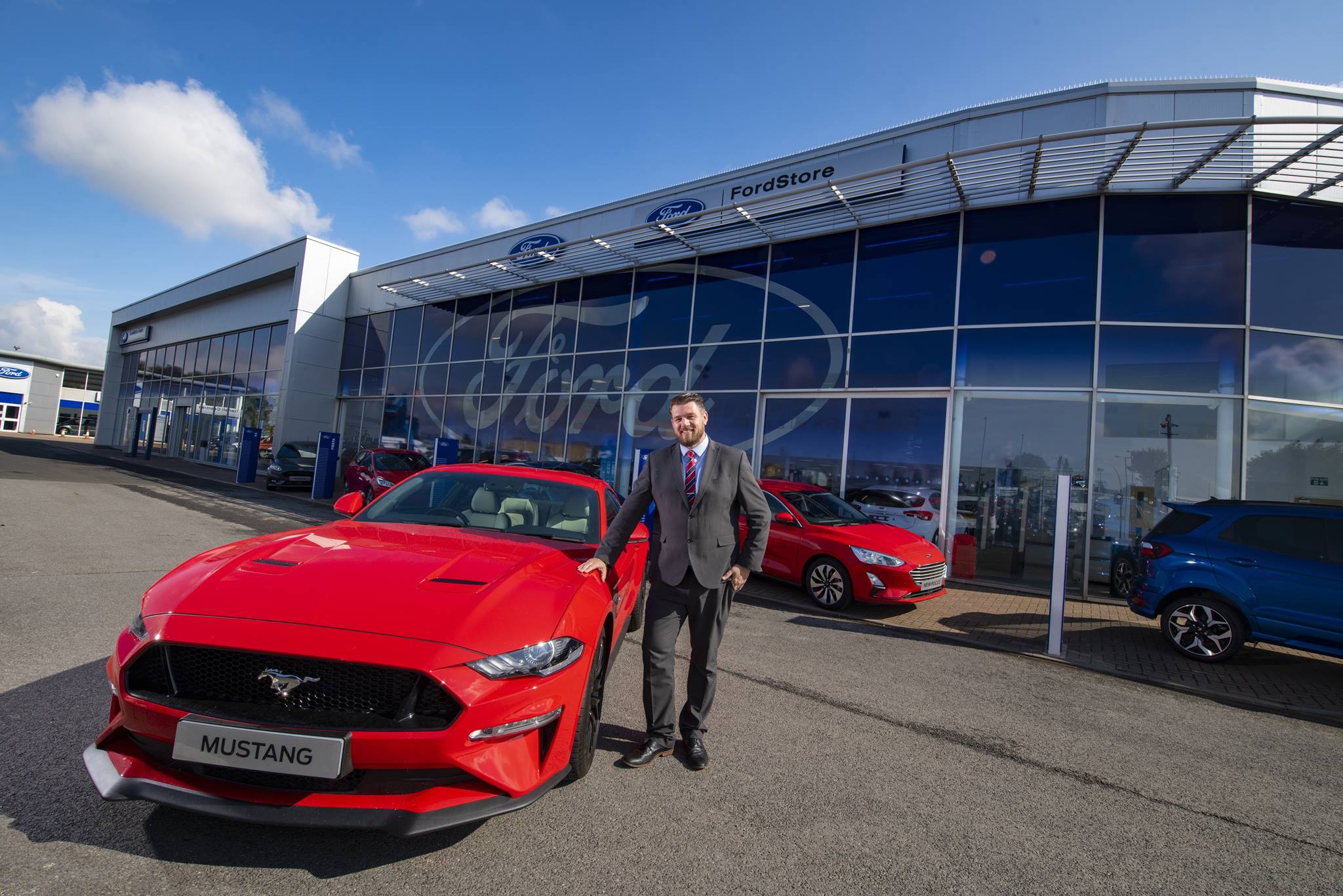 The reopening of Lookers Ford Middlesbrough